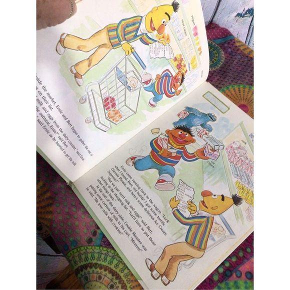 1980 Sesame Street Book “Don’t Forget the Oatmeal” Hardback - Picture 6 of 9